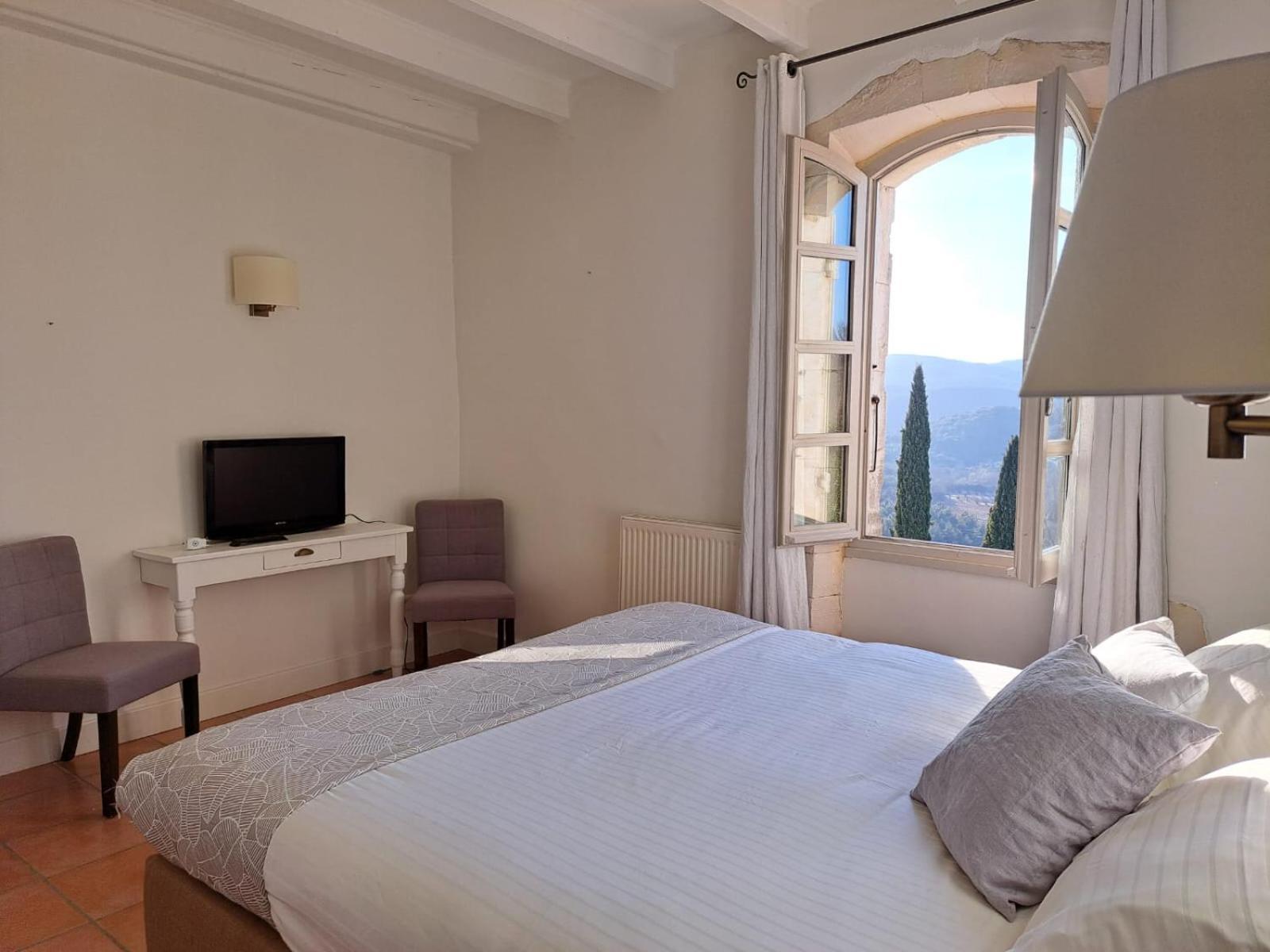 Hotel Restaurant Clos Des Sullys Montclus  Dış mekan fotoğraf